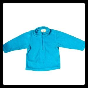 Cute Blue/Green Fleece Pullover